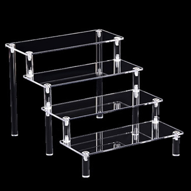 KIKIN Multi Tiers Acrylic Risers dành cho và sưu tập bánh cupcake Giá đỡ