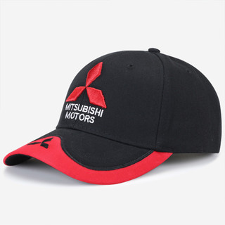 Logo Ô Tô Thêu Mũ Bóng Chày Cotton Bố Nón Aadjustable Người Lớn Mũ Thể Thao Quà Tặng Sinh Nhật Cho Người Hâm Mộ Mitsubishi