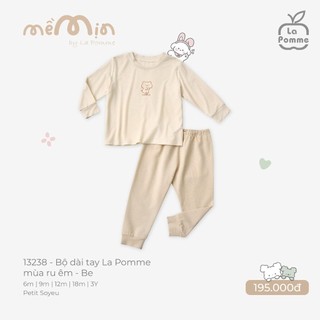 La pomme AW2025 BST full Bộ dài tay La Pomme cho bé T8.2.3