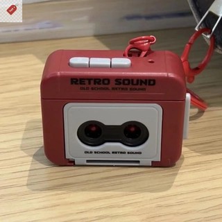 Máy ghi âm sáng tạo ALIK Mặt dây chuyền di động Băng Cassette âm thanh nhỏ Máy ghi âm cổ điển VN