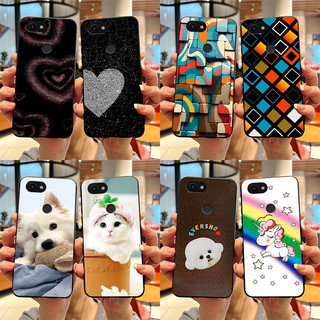 Dành Cho Google Pixel 3A / 3A XL Ốp Lưng Thiết Kế Mới 2024 Hoạt Hình Hình Trái Tim In Silicon Đen TPU Mềm Vỏ Điện Thoại Cho Google Pixel3A 3AXL Vỏ