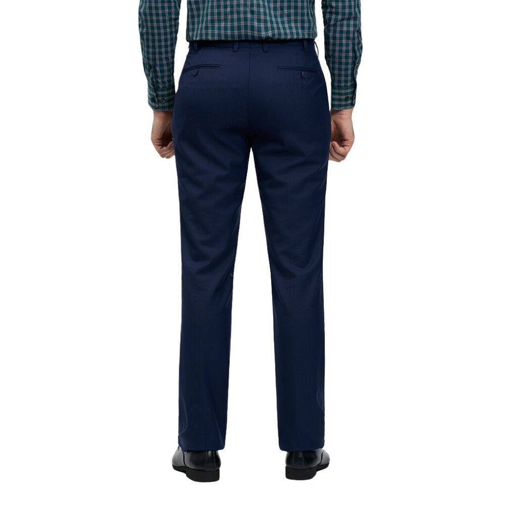 Quần tây trơn 0ly SAN SCIARO vải poly phom regular SS00000015