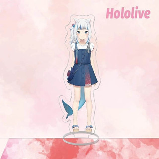Mô Hình Standee GAWR GURA Vtuber HOLOLIVE anime chibi streamer mica để bàn trang trí góc học tập bàn làm việc DH