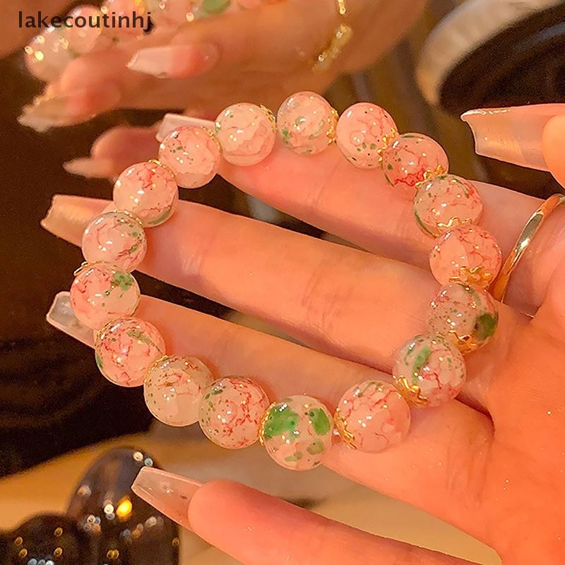 Lu Thời Trang Ngọt Ngào Dễ Thương Hoa Anh Đào Vòng Tay Dành Cho Nữ Cô Gái Tinh Tế Thanh Lịch Đính Hạt Vòng Tay Dự Tiệc Trang Sức Phụ Kiện Quà Tặng tinhj
