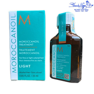 Tinh dầu dưỡng tóc Moroccanoil Treatment Light 25ml ( for fine & light colored hair ) [ TN ]