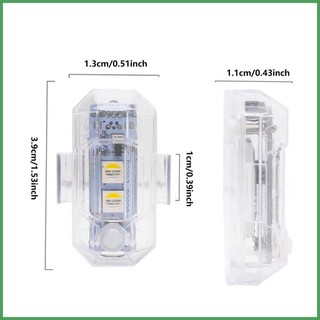 Đèn nhấp nháy không dây cho xe cộ Đèn cảnh báo xe máy Đèn LED chống va chạm có điều khiển từ xa cho ô tô caudeyvn