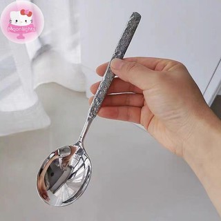 Moonlights 1 Thìa Có Bữa Ăn Chất Liệu Cao Cấp Dụng Cụ Nhà Bếp Thìa Dưa Hấu Họa Tiết Búa Đồ Dùng Nhà Bếp Thanh Đồ Dùng EN