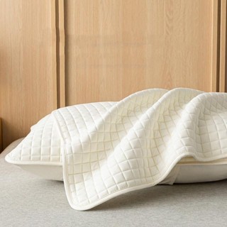 Vỏ gối MARBLEM, Tấm bảo vệ gối chống nấm mốc bằng vải Cotton, Vỏ gối chống thấm nước thoải mái cho gia đình