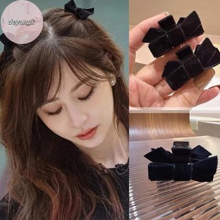Deyangk 1 Nơ Ngọt Ngào Tóc Nhỏ Vuốt Kẹp Công Chúa Nhung Nơ Vuốt Kẹp Mũ Bé Gái Nữ Hàn Quốc Phụ Kiện Tóc VN