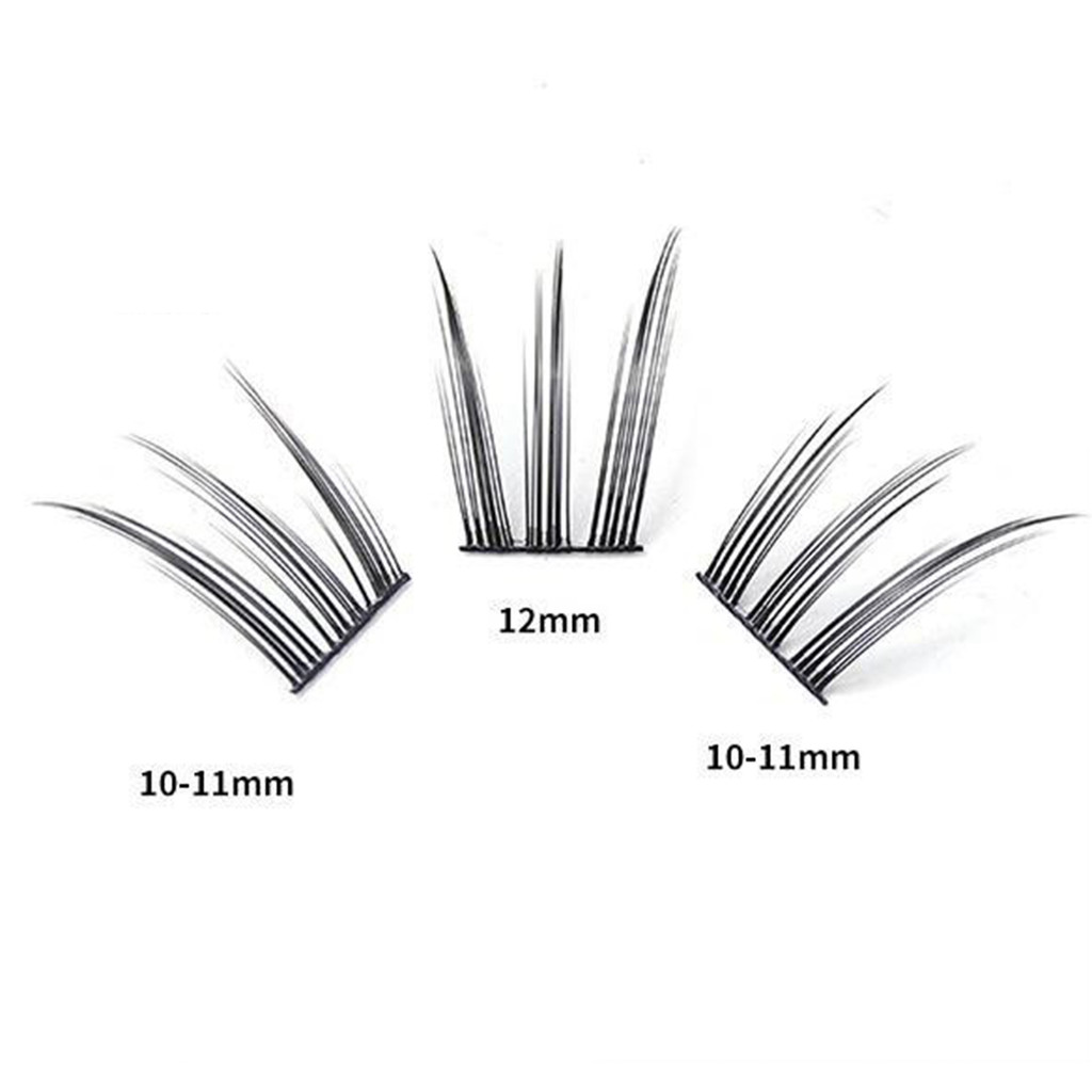 Lông mi giả Wispy dành cho nữ Phần mở rộng cụm lông mi Cosplay 3D nhẹ