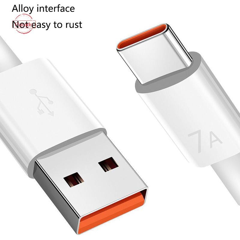 Cáp USB Parade 7A 100W Type C Cáp sạc siêu nhanh cho Huawei mate40Pro nova9 VN