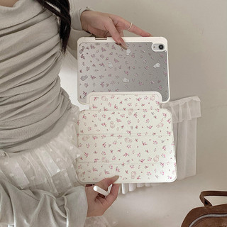 Vỏ Gương Acrylic Cho IPad Mini6 MIni7 5 6 7 8 9 Air Air Air2 Air3 Air4 Air5 Air6 10.9 "Pro10.5 Pro11 Pro12,9 2018 2020 2021 A16 Air M2 Pro 11 13 M4 2024 Vỏ Da Hoa Mèo