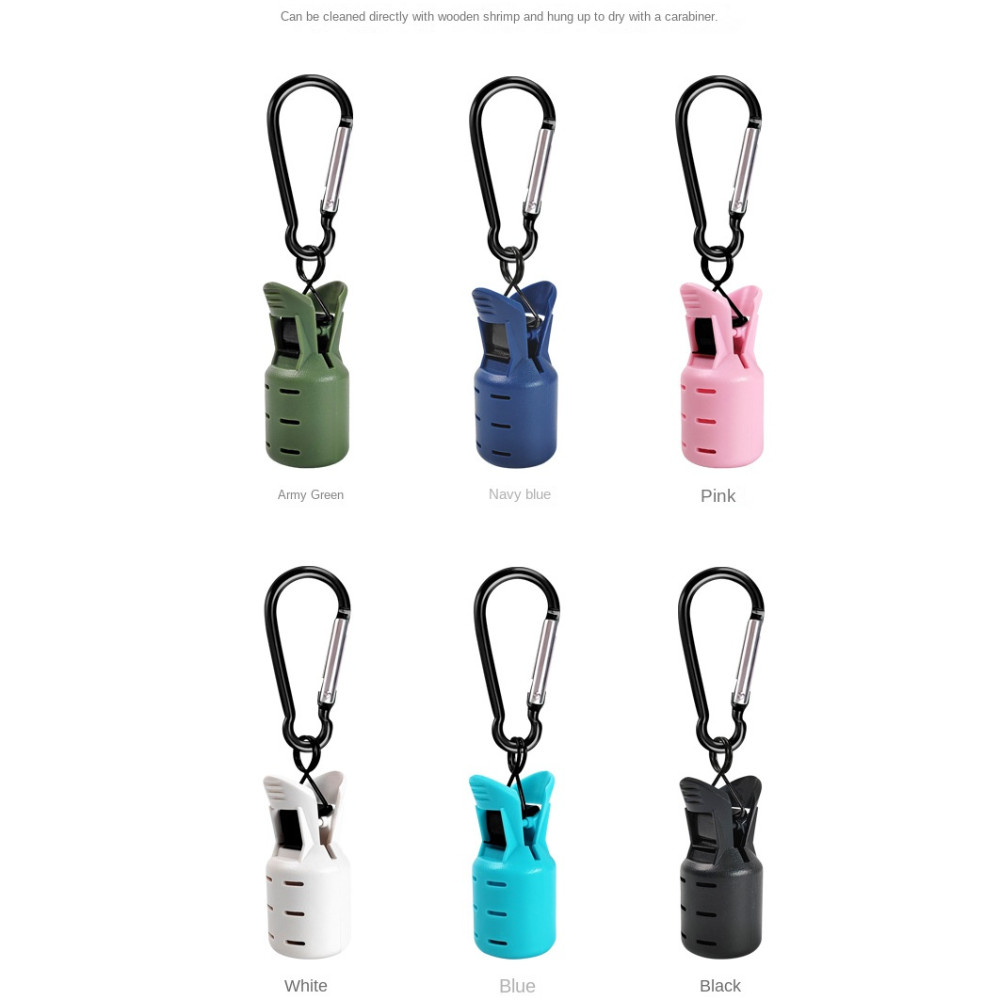 Dụng cụ mực jig 9 bộ, có carabiner bảo vệ mồi câu, đựng webfoot và bạch tuộc egis móc