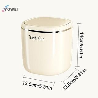 YOWEI Báo Chí Thùng Rác Để Bàn Giỏ Rác Bàn Nhà Thùng Rác Nhựa Đồ Dùng Văn Phòng Thùng Rác Hộp Đựng Rác VN