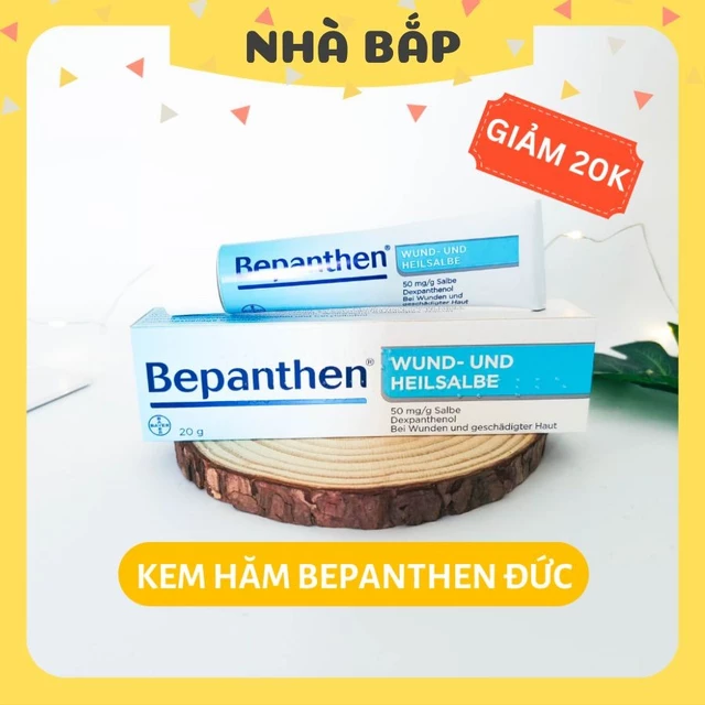 Kem Hăm Bepanthen Nội Địa Đức Chính Hãng Với Sơ Sinh Chống Hăm Hiệu Quả 20g - Nhà Bắp Store