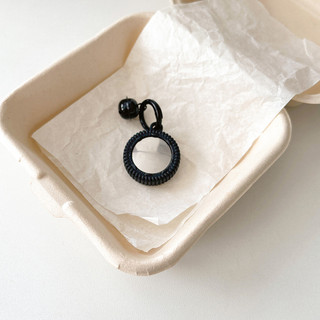 Ốp lưng AirTag cho Apple Tag GPS Case Trẻ em có móc khóa có vòng chống rơi Dây chuyền chống rơi Gấu bánh quy dễ thương