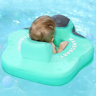 Mambobaby B504 Phao ngồi bể bơi không bơm hơi cho bé Vòng bơi mùa hè có ghế an toàn cho bé 4-24 tháng tuổi