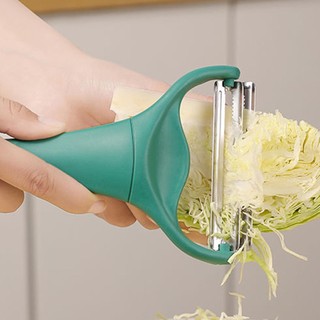 Dụng cụ hủy tài liệu bắp cải Máy thái rau củ hai đầu có dụng cụ bào phô mai bằng thép không gỉ Đa chức năng rau củ antirtvn