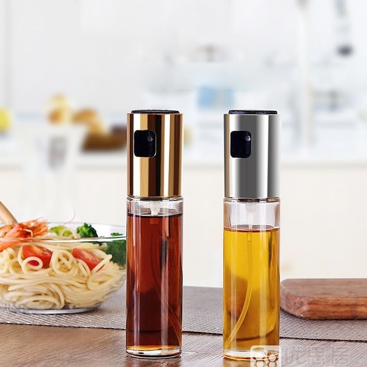 Chai Xịt Dầu Ăn Tiện Dụng Cho Nồi Chiên Không Dầu - Bình Xịt Dầu Ăn, Dầu Ô Liu- Bình Xịt Dầu Cầm Tay Để Nấu BBQ, Nướng.