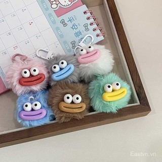 [Móc khóa] Móc khóa Pom-Pom miệng dễ thương và hài hước, mặt dây chuyền miệng xúc xích dễ thương, cặp đôi, bạn bè thân thiết, mặt dây chuyền túi học sinh 3LTP