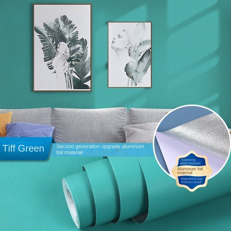 Giấy Dán Tường Dày Tự Dính Chống Thấm Nước Chống Ẩm Chống Bẩn Dễ Dàng Vệ Sinh Dán Tường Tân Trang Hộ Gia Đình Phòng Khách B