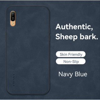 Ốp lưng Huawei y6pro2019 MRD-LX2 y6 pro 2019 Y6PRO 2019 Da cừu cao cấp, được làm bằng vỏ cứng thân thiện với da, vỏ điện thoại chống rơi và hấp thụ sốc