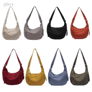 Túi đeo chéo Nylon Jfory Túi đeo vai đơn giản thời trang để đi làm du lịch