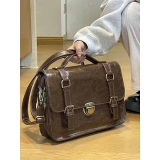 2026 Phổ Biến Vintage Khóa JK Đồng Phục Phong Cách Đại Học Túi Messenger