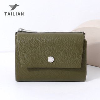 Ví nữ kiểu ngắn Tirfold Multi Card Case Ví đựng tiền mặt dung tích lớn tiện lợi