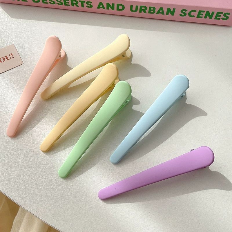Set 6 kẹp tóc màu Macaron Hàn Quốc cực xinh cho các bạn nữ ANGIHOME