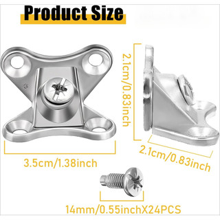 10 Chiếc L Giá Đỡ Góc Có Thể Tháo Rời Giá Đỡ Góc Bướm Hạng Nặng Có Thể Tháo Rời Cho Đồ Nội Thất Gỗ Kệ Tủ Bàn Ghế Giường nhựa hợp kim tái sử dụng chống thấm phù hợp dùng cho gia đình căn hộ văn phòng và không gian nhỏ