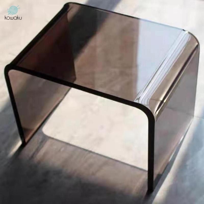 Bàn bên Acrylic Bàn cà phê Nhà bếp Bàn bên nhỏ Bàn cuối trong suốt