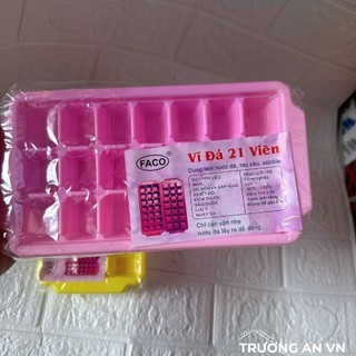 Khay đá 21 viên FACO – Nhựa an toàn, không mùi, dùng bền
