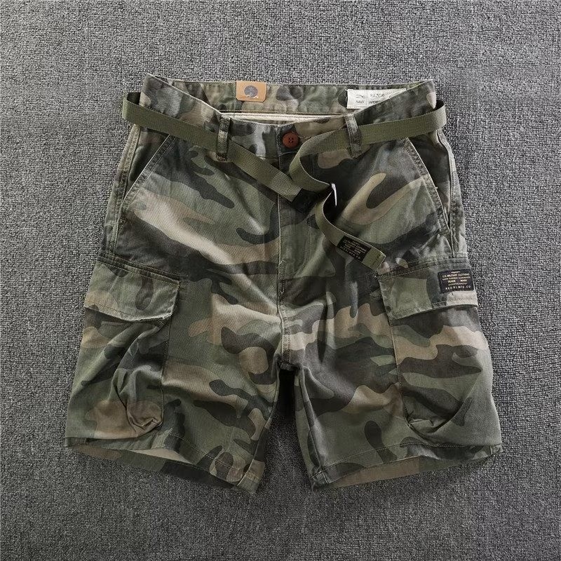 Quần Short Nam Nhật Bản Thanh Niên Phổ Biến Thiết Kế Thường Ngày Phù Hợp Với Quần Rời