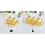 Đĩa vị trí đồ ăn nhẹ CHEESELY, ngăn có khay Hộp bảo quản trái cây sấy khô, Tấm trái cây trong suốt cao cấp chống ẩm bền bỉ Hộ gia đình