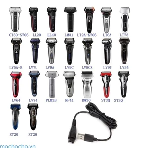 Bộ sạc USB mocho cho Panasonic RE7-87 acr3 acr4 acr5 series Máy cạo râu cho bộ sạc dao cạo