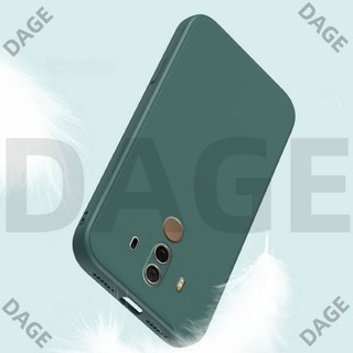 Ốp Silicon Lỏng Vuông Cho Huawei Mate 10 Pro P10 Plus Bảo Vệ Camera Ốp lưng Dễ Thương