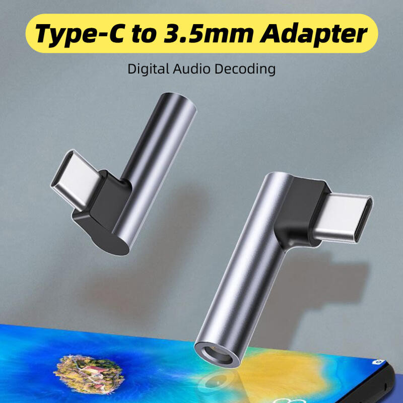 Ảnh Bộ chuyển đổi âm thanh Fonken iOS sang 3,5mm Loại C sang tai nghe Bộ chuyển đổi giắc cắm Aux cho điện thoại 2