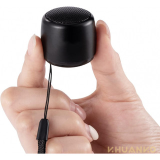 Mini Portable Bluetooth Speaker with HD Sound & Bass, Wireless for Phone/PC/Tablet, Photo Selfie Button, Answer Calls