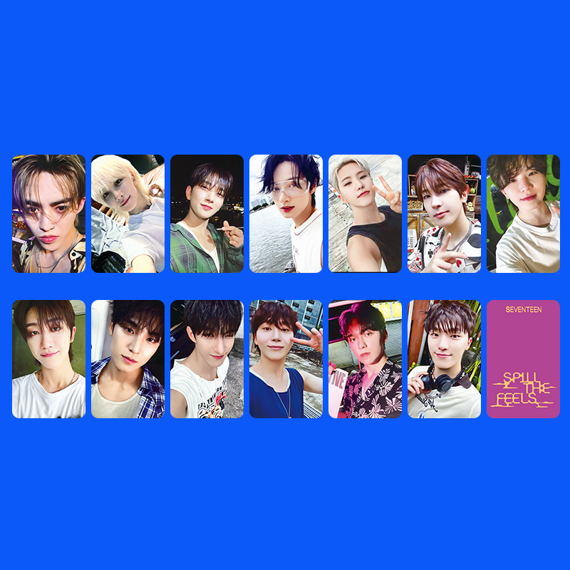 9-13 Chiếc SEVENTEEN Lomo Cards SPILLES Photocards S.Coups JEONGHAN HOSHI WONWOO WOZI DK MINGYU The8 Dino SEUNGKWAN JOSHUA JUN VERN Bưu Thiếp YM