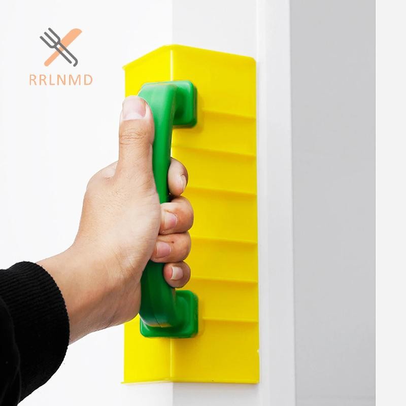 Rrlnmd Dụng cụ đánh bóng tường Máy chà nhám tay góc có tay cầm Công cụ góc vách thạch cao để sửa chữa tường vết nứt lỗ MỚI