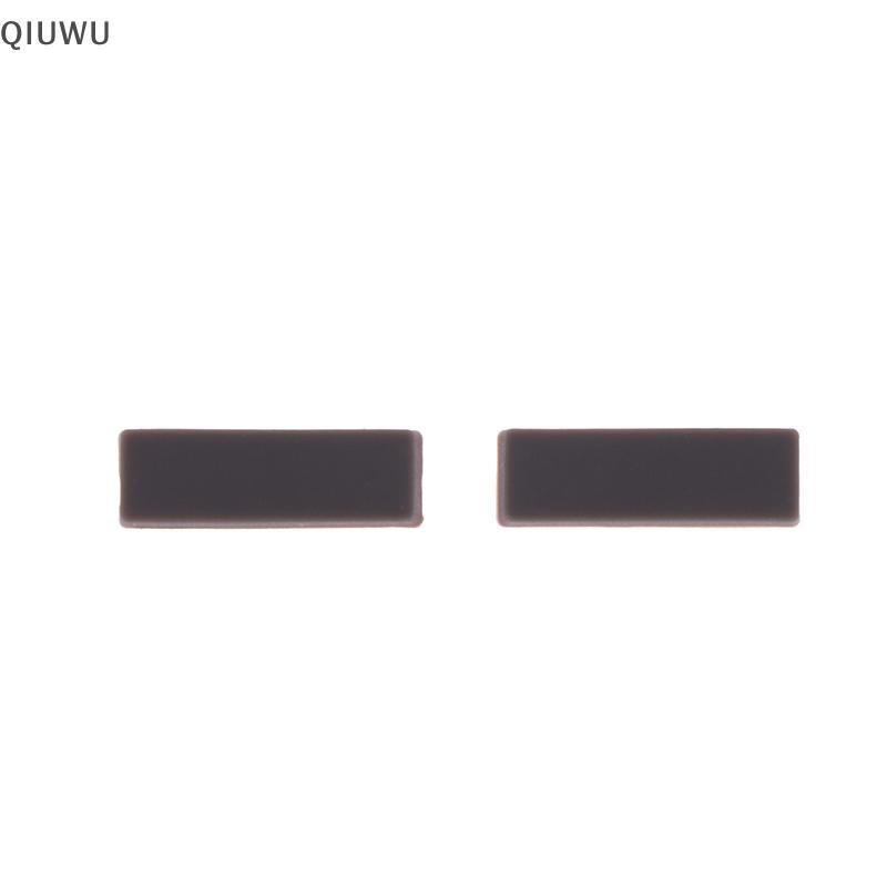 Qiuwu 2 Miếng đệm chân bảo vệ cao su chống va chạm cho Dell Latitude 7400 7300 A Shell Foot Pad đáy cao su.