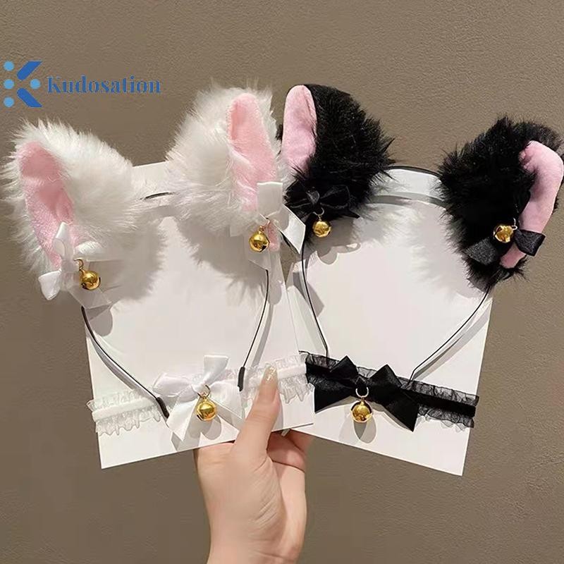Kudosation Tai Gợi Cảm Cho Nữ Bé Gái Ren Nơ Vòng Cổ Sang Trọng Băng Đô Quấn Tóc Cosplay Hóa Trang Đảng Trang Phục Phụ Kiện Tóc