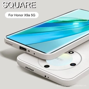 Ốp lưng silicone lỏng TPU chống sốc cho Honor X9C/X9a 5G/X9b/X8b/X7A/X7b/X8a/X9C 2024, bảo vệ camera siêu mỏng