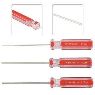 [Fuxin] Bộ tuốc nơ vít lục giác 1,5mm-6mm Đầu phẳng Hex Dụng cụ cầm tay sửa chữa từ tính