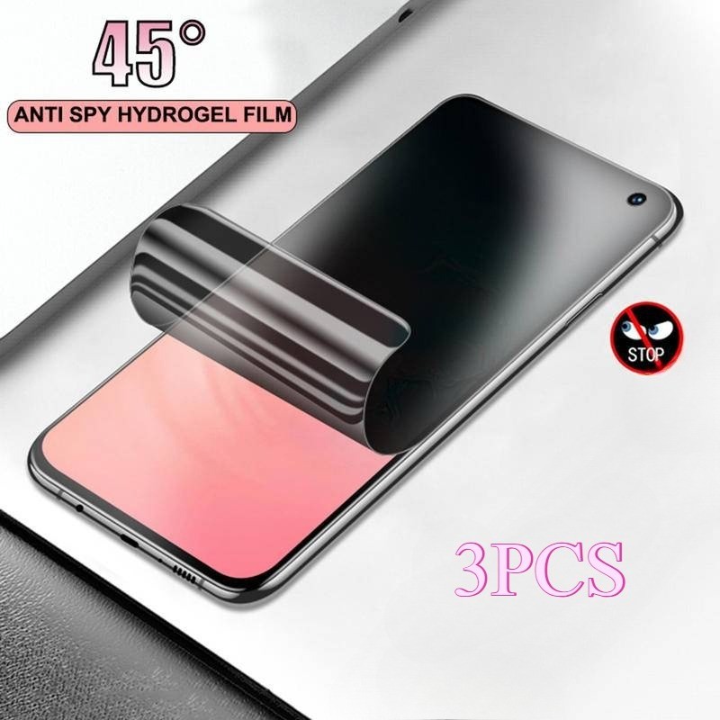 IQOO Neo10 9S 9 8 7 3 Bộ Phim Hydrogel Riêng Tư Chống Gián Điệp HD Cho iQOO Neo 10 9S 9 8 7 6 5S 5 3 855 Pro Plus SE Racing Lite 5G Full Cover Chống Cháy Nổ