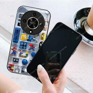 Ốp lưng Honor X9C X9B X9A 5G, ốp lưng Honor X9C thông minh, hoạt hình anime, Mario đẹp trai, ốp chống sốc, kính lỏng sang trọng cho nam sinh viên