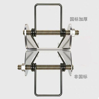 Thẻ bảo hiểm móc điện 1-100T, khóa an toàn, thiết bị chống rơi A6Y0