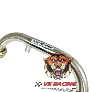 Cổ pô inox gắn winner v1 - winner đời đầu