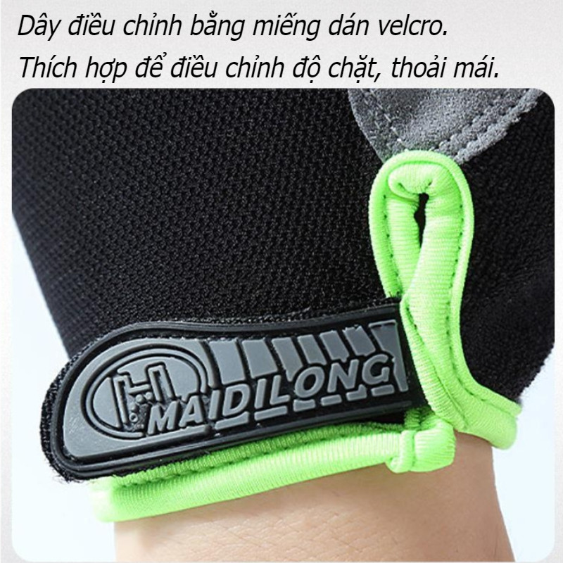 Găng tay Bao tay Thể Thao tập gym Nửa Ngón Chống Sốc chống trượt Cho Nam Nữ,Găng tay giảm xóc tổ ong